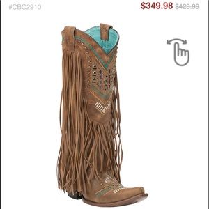 Vintage Corral Fringe Boots Women